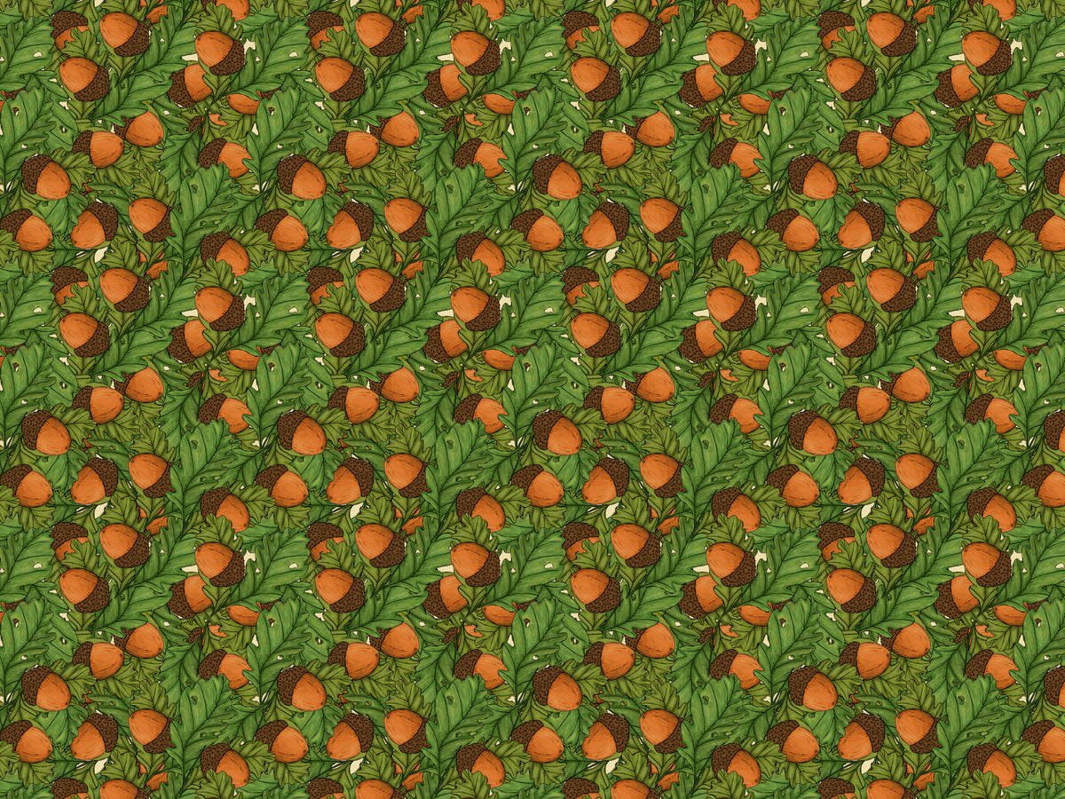 Acorns Wallpaper for Walls in your room — zoomed