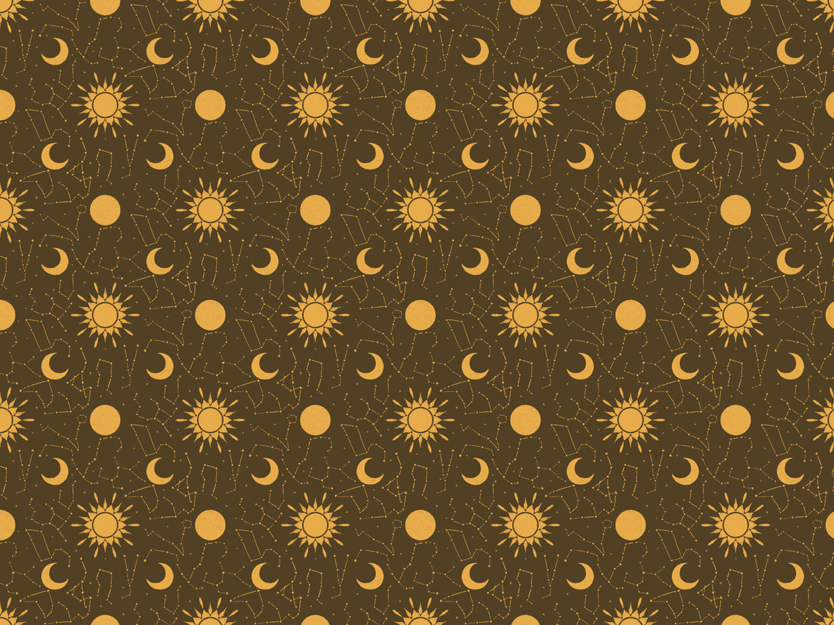 Astrology Constellations Design Wallpaper in your room
