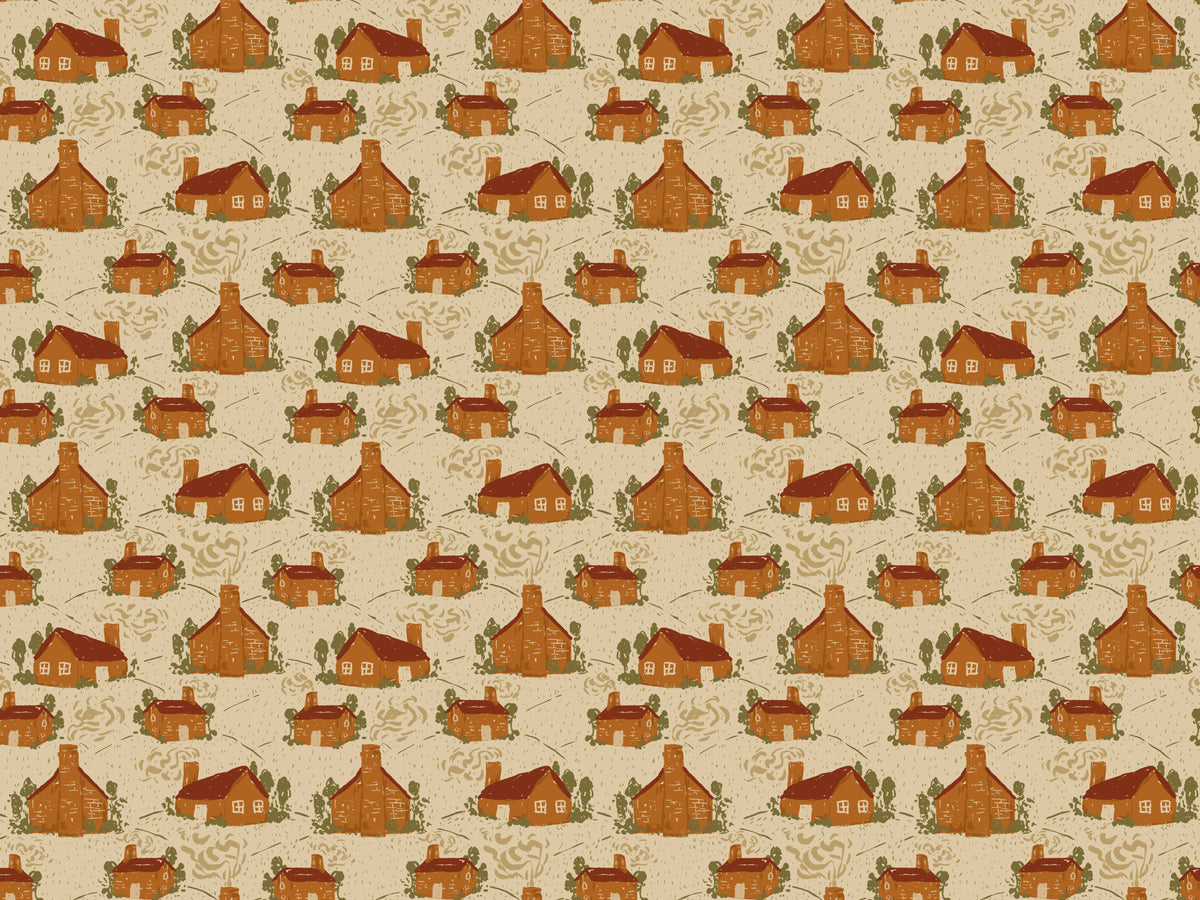 Cozy Cottages Wallpaper Murals