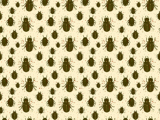Crawling Beatles Wallpaper Murals