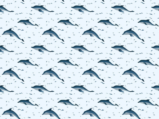 Dolphins in The Sea Wallpaper