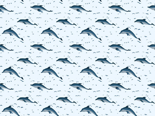 Dolphins in The Sea Wallpaper