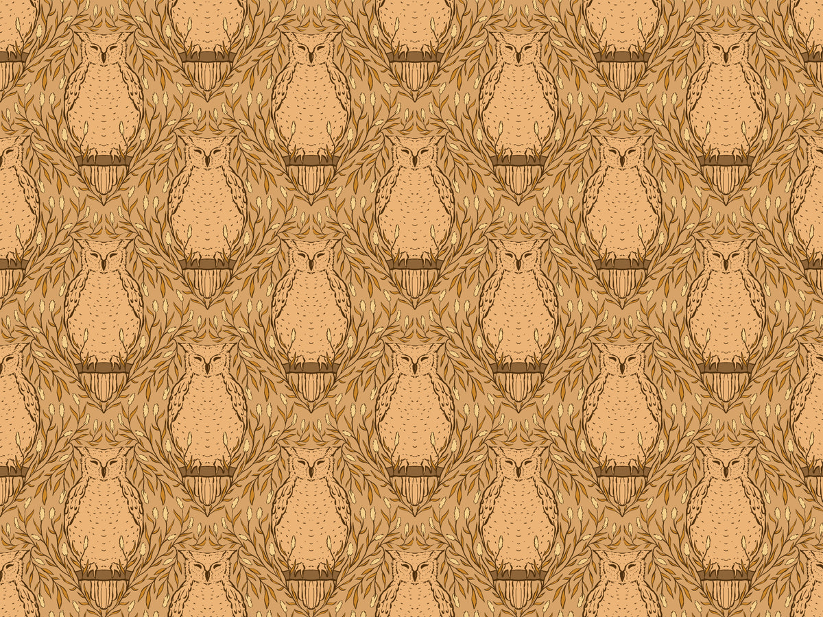 Harvest Owl Wallpaper for Walls in your room