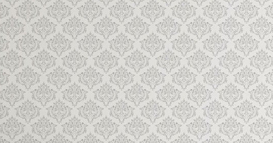 Arabian Style White Damask Wallpaper