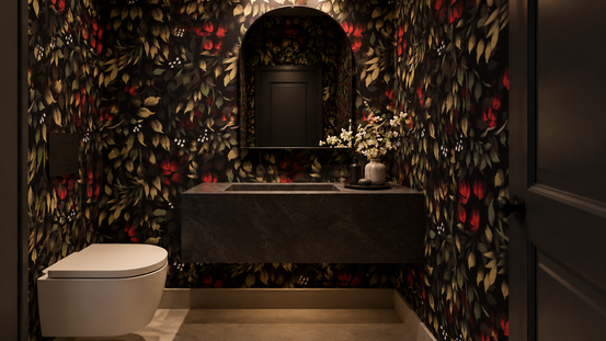 Secret Garden Noir Wallpaper⁠