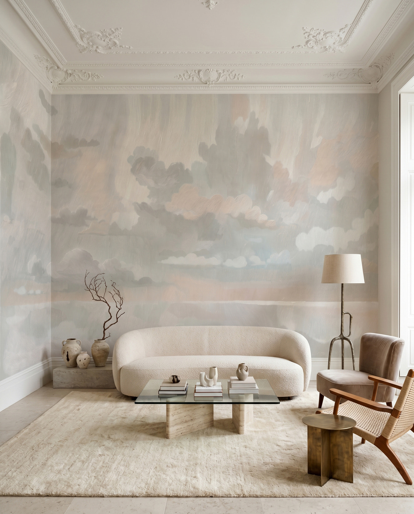 Velvet Smoke Wall Mural