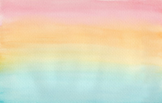 Soft Pastel Watercolor Gradient Wallpaper Mural