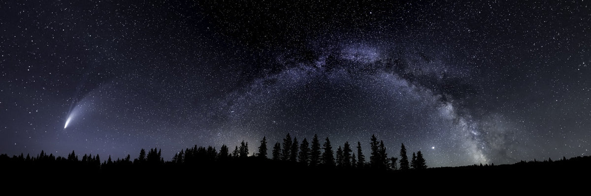 Milky Way Starry Night Wallpaper Mural in your room