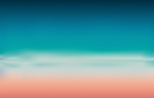 Blue and Pink Blurred Sea Ombre Wallpaper Mural