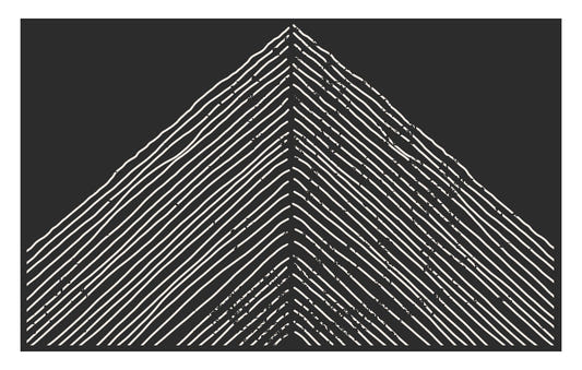 Abstract Triangle Mountain Wallpaper Mural