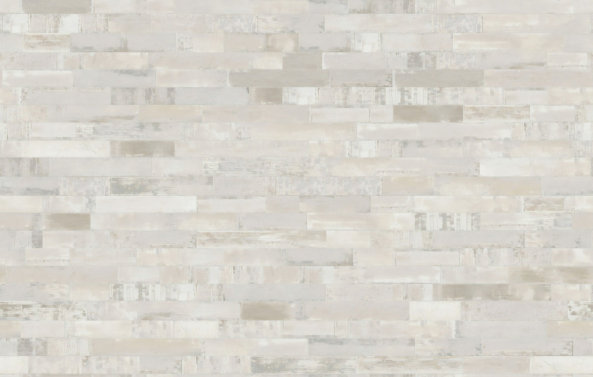 Beige Brick Textured Wallpaper Mural in your room — zoomed