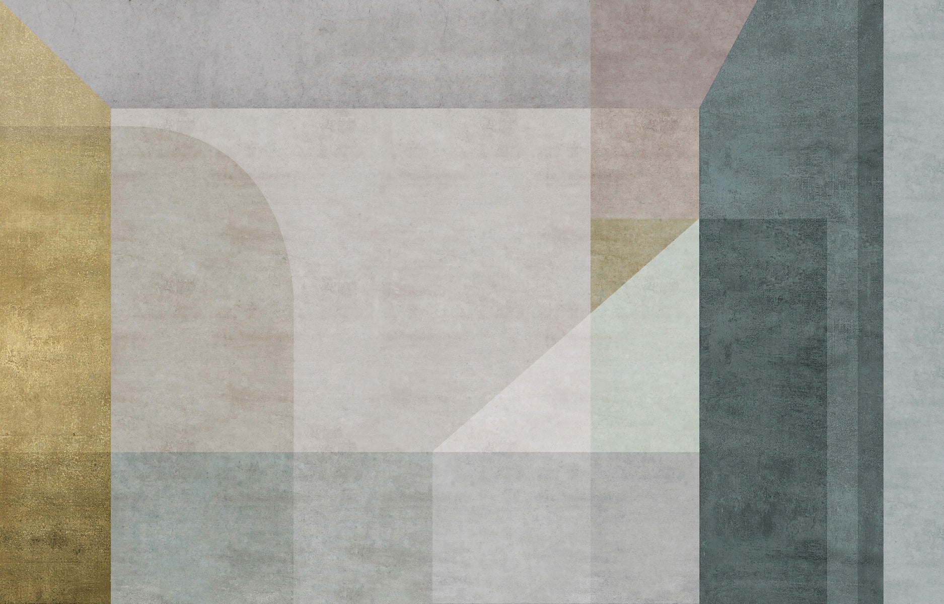 Geometric Vector Pastel Wallpaper Murals