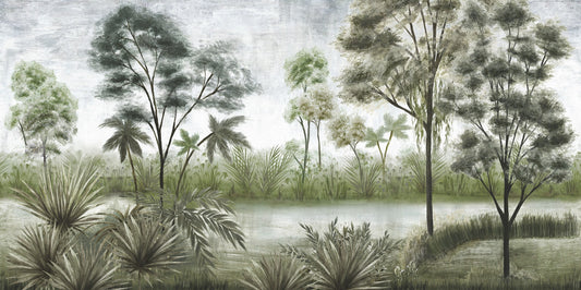Mystic Forest Dining Room Wallpaper Mural
