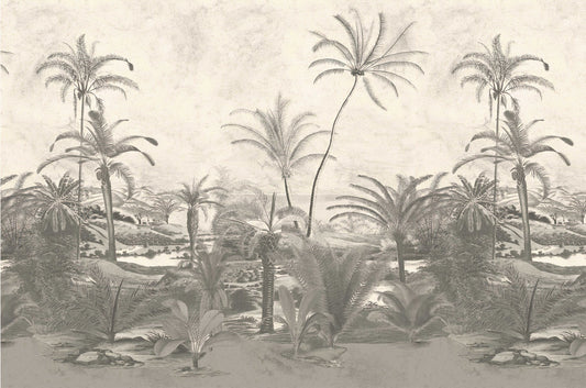 Wild Jungle Trees Wallpaper Murals