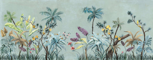 Designer Colorful Flowers design Wallpaper Murals
