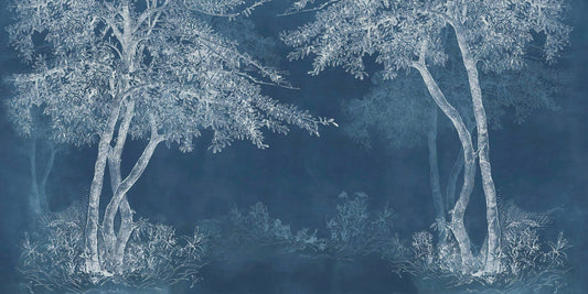 Blue Woods Wallpaper Murals
