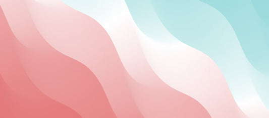 Pink & Blue Colorful Wavy Shades Wallpaper Murals