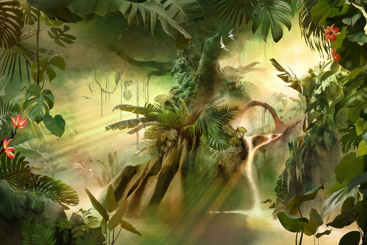 Dreamy Forest Wallpaper Mural in your room