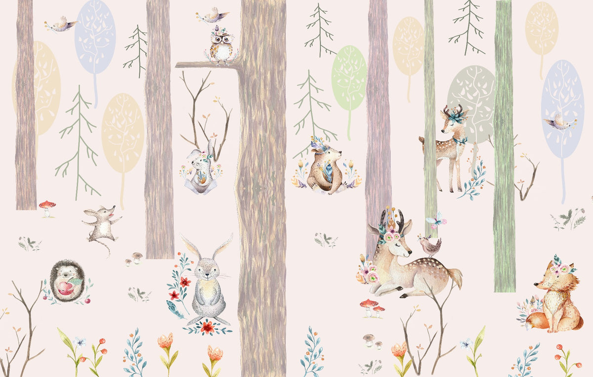 Mystical Forest Wallpaper Murals in your room