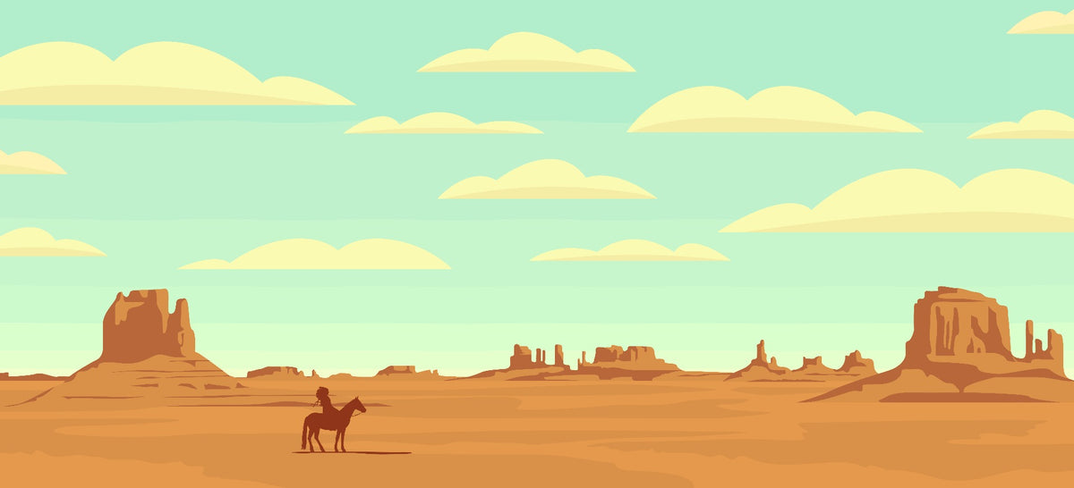 Wild West Prairies Wallpaper Murals in your room