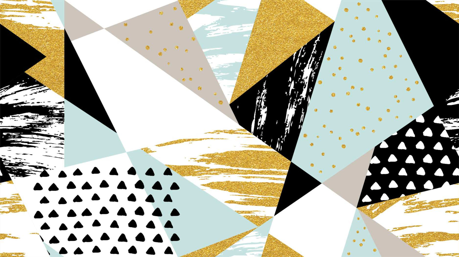 Triangle Shape Geometric Wallpaper