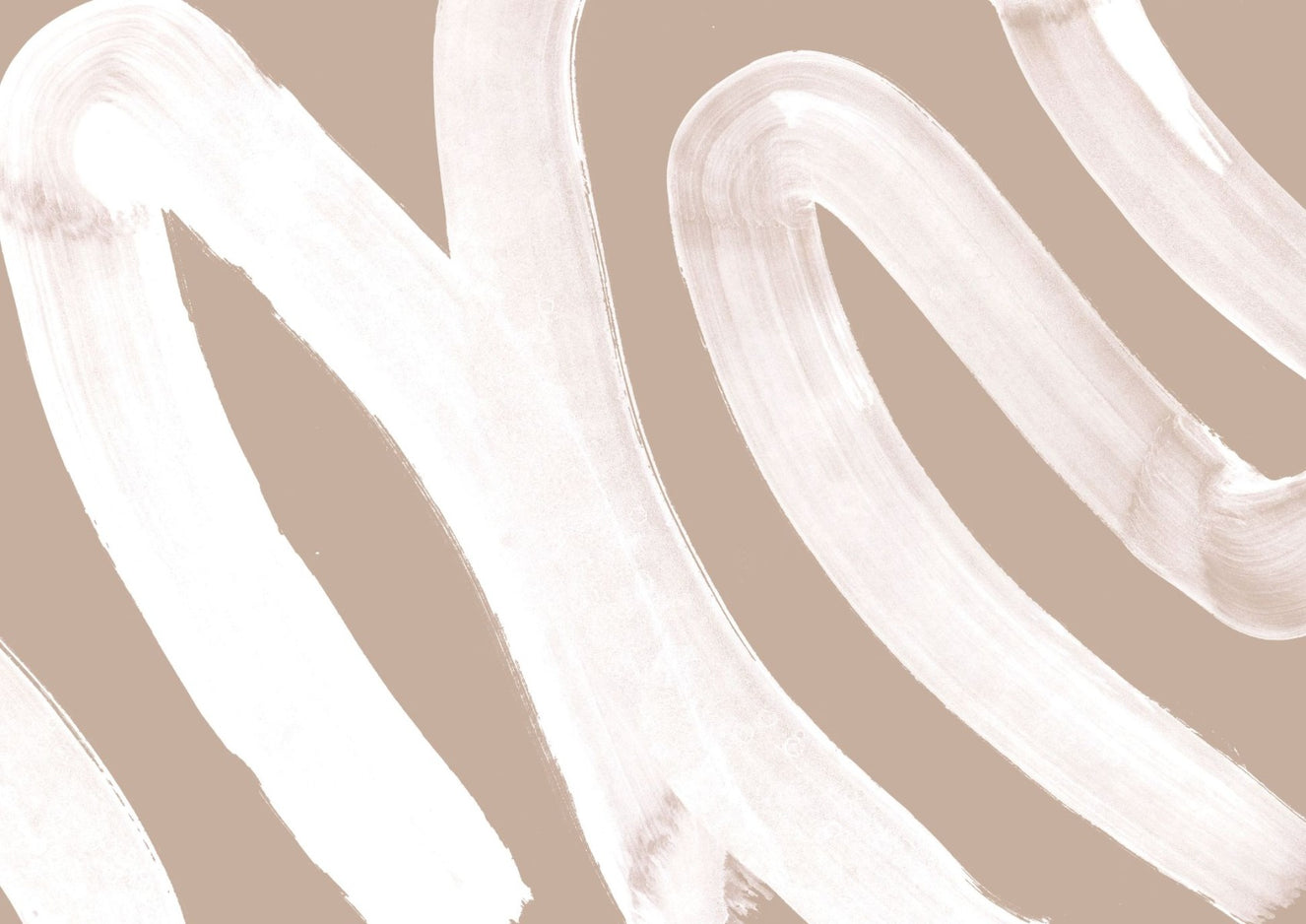 White Brush Stroke Wallpaper Mural