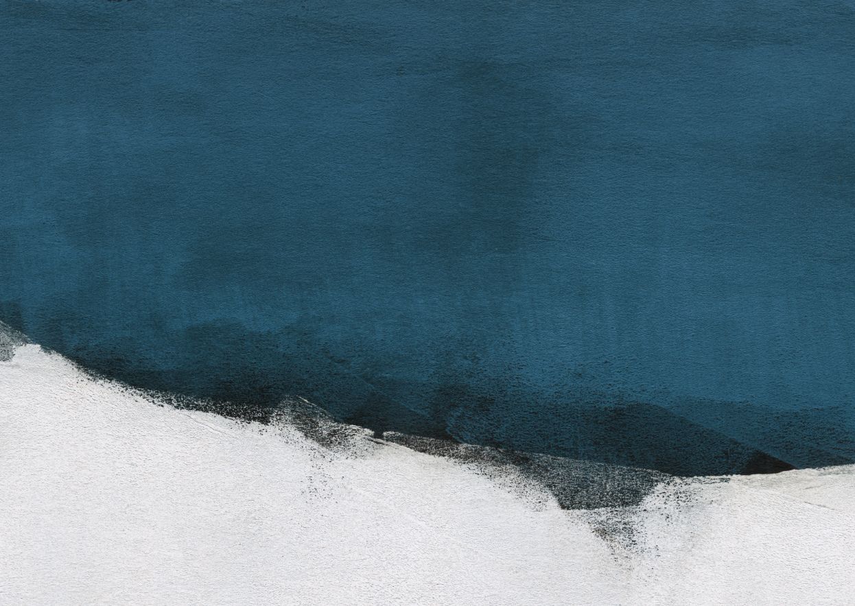 Blue Brushstrokes Wallpaper in your room