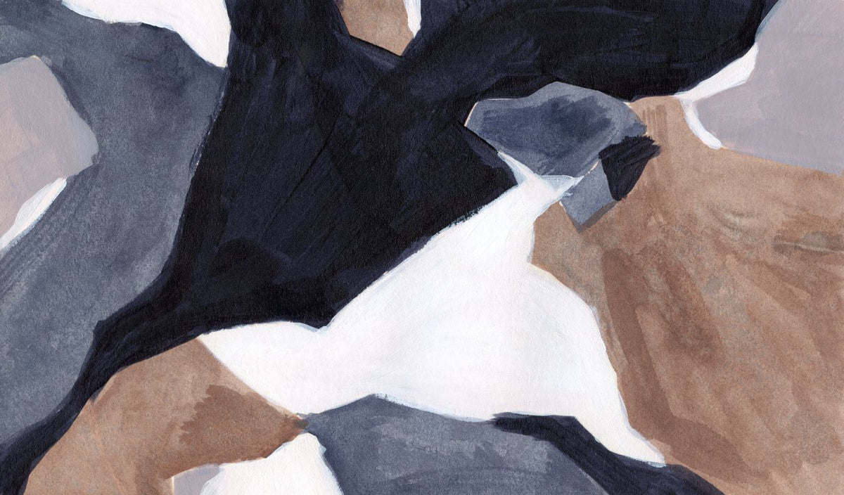 Watercolor Abstract Watercolor Strokes Wallpaper in your room — zoomed