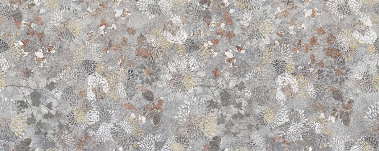 Beautiful Flower Wallpaper Mural in your room — zoomed