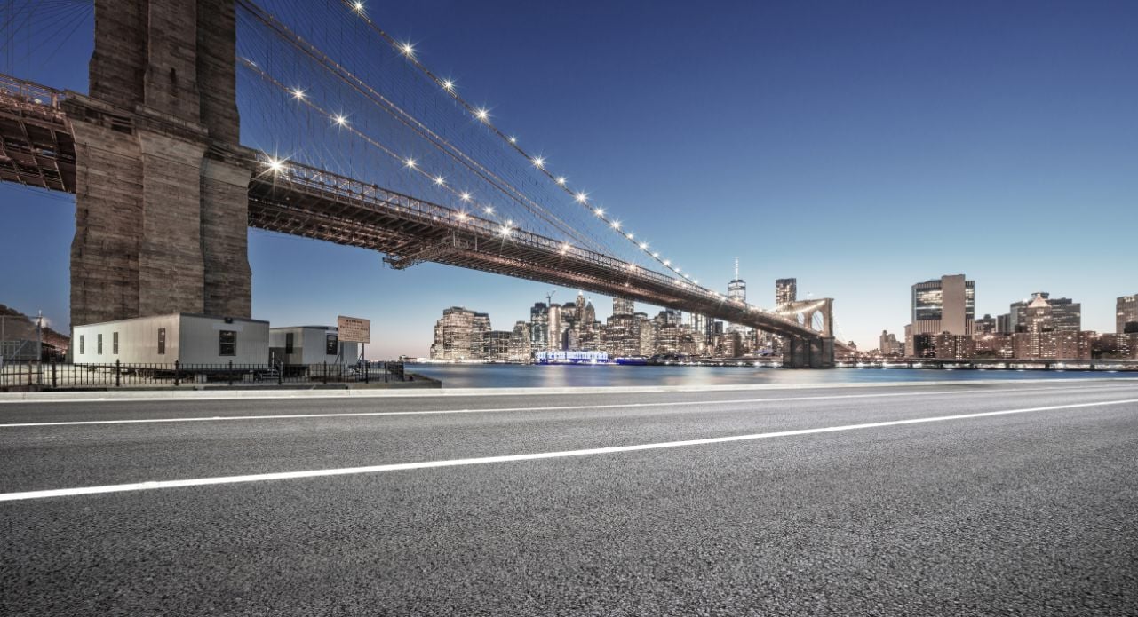 Manhattan Cityscape Wallpaper Mural