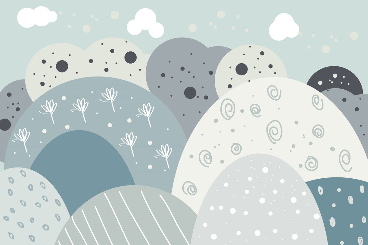 Children Mountain Wallpaper Mural