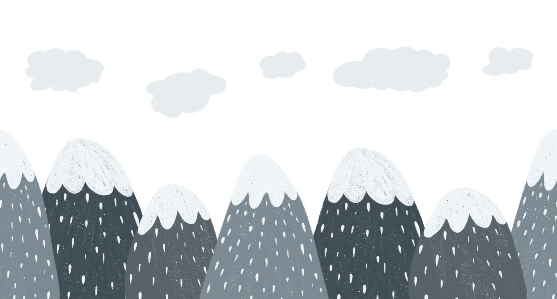 Scandinavian Mountain Wallpaper Mural