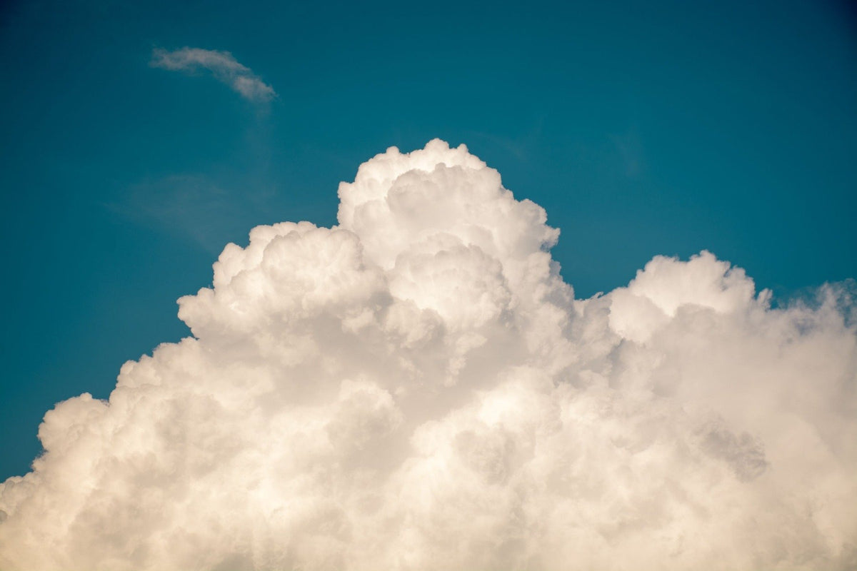 Clouds In The Sky Wallpaper Murals in your room — zoomed