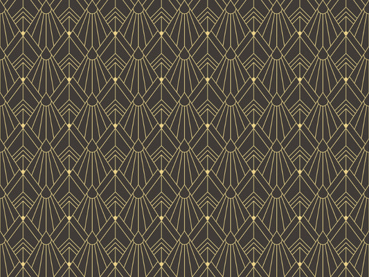 Abstract Art Deco Seamless Modern Tiles Pattern Wallpaper