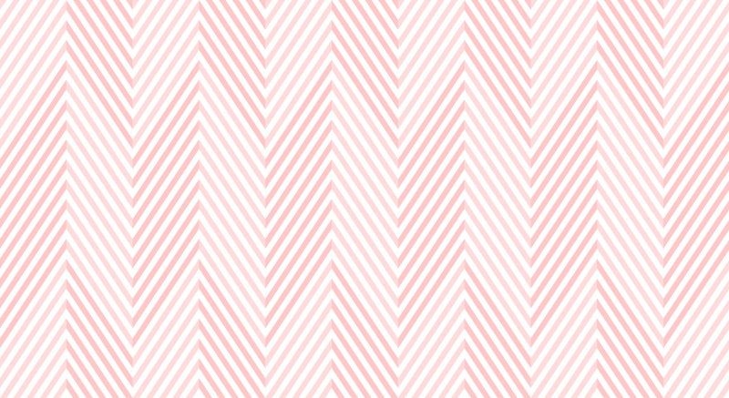 Chevron Pink and White Geometric Line Wallpaper Murals