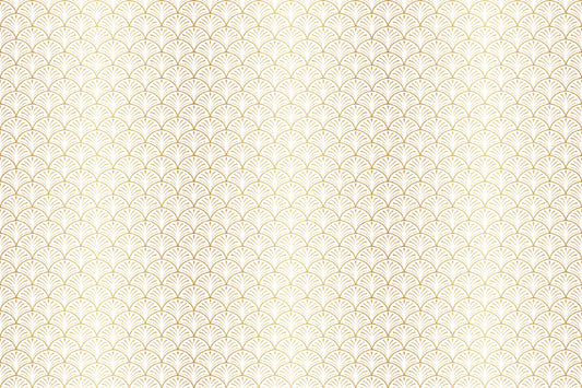 Arch Design Gold Art Deco Wallpaper