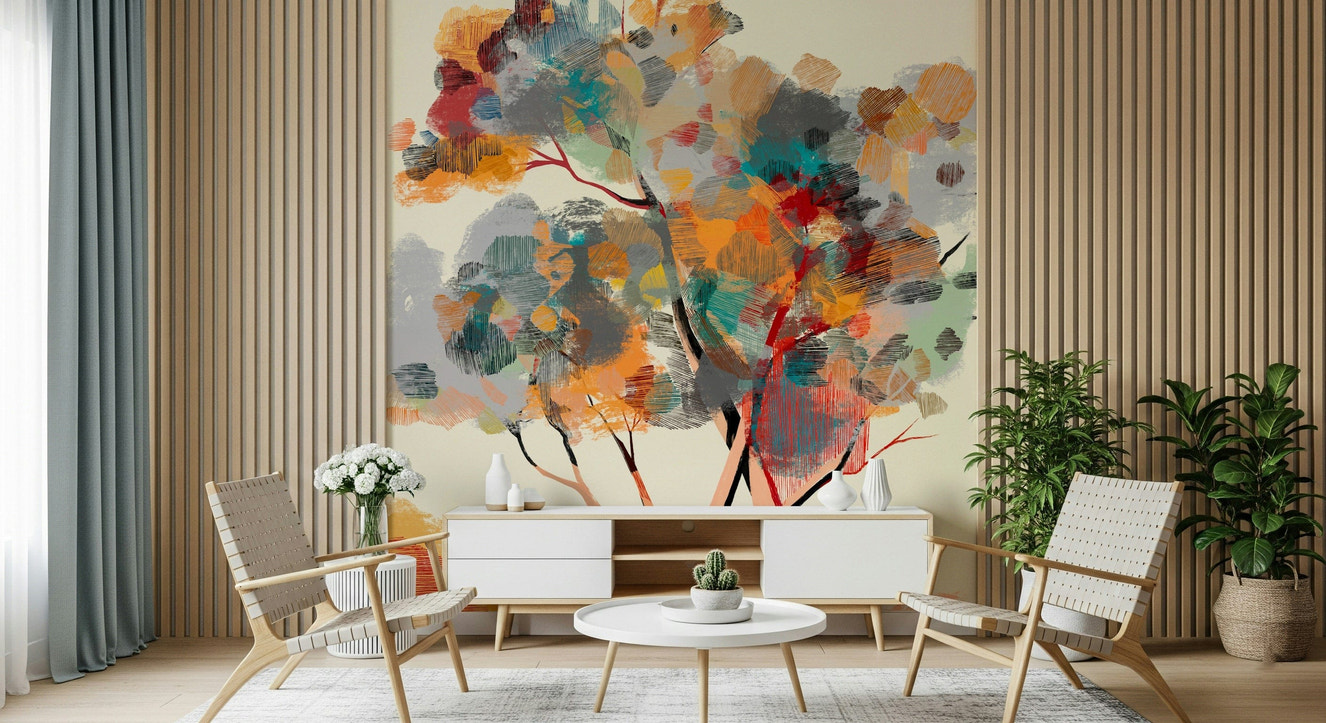 Autumn Tree Wall Mural