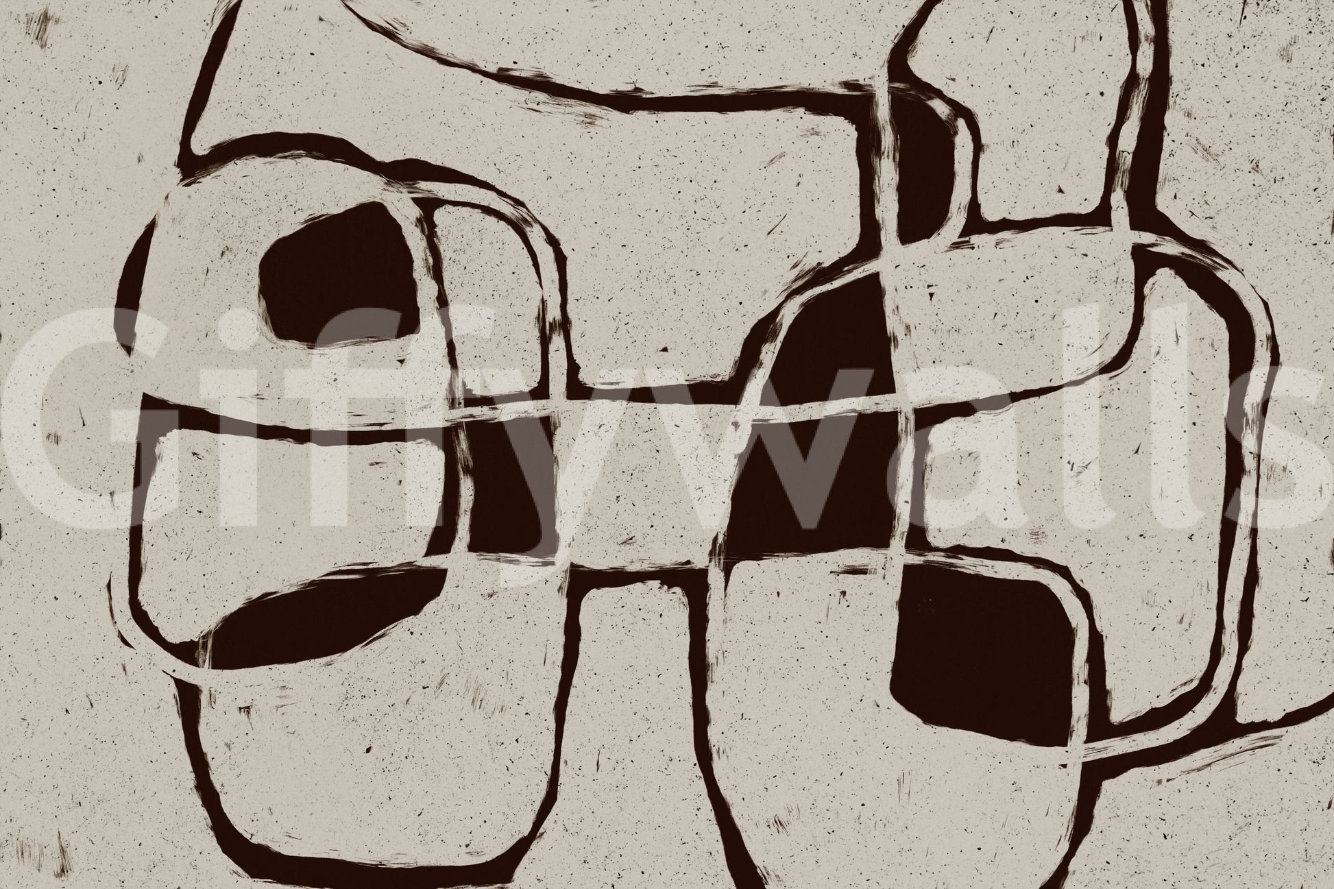 A high-quality abstract print wall mural for walls.