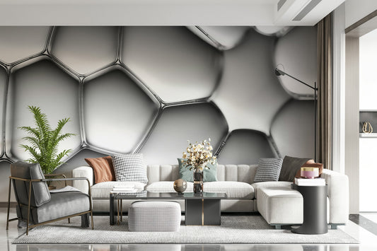 Abstract Cell Structure Wall Mural -2208983