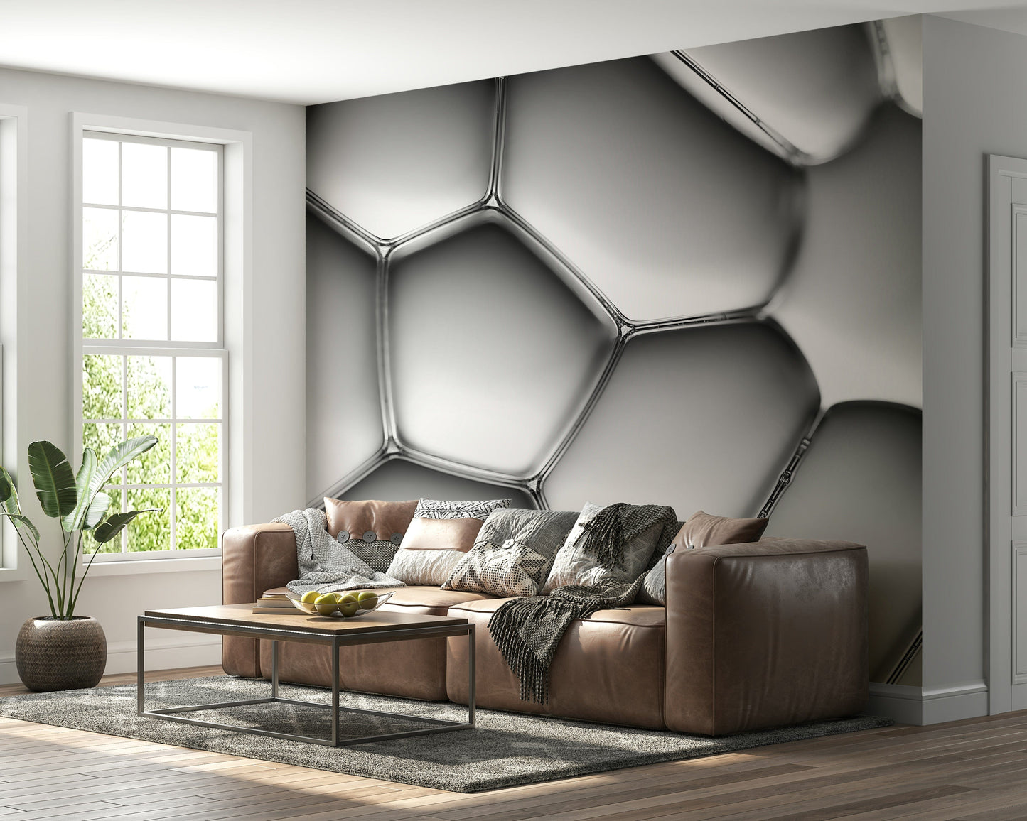 Abstract Cell Structure Wall Mural -2208983