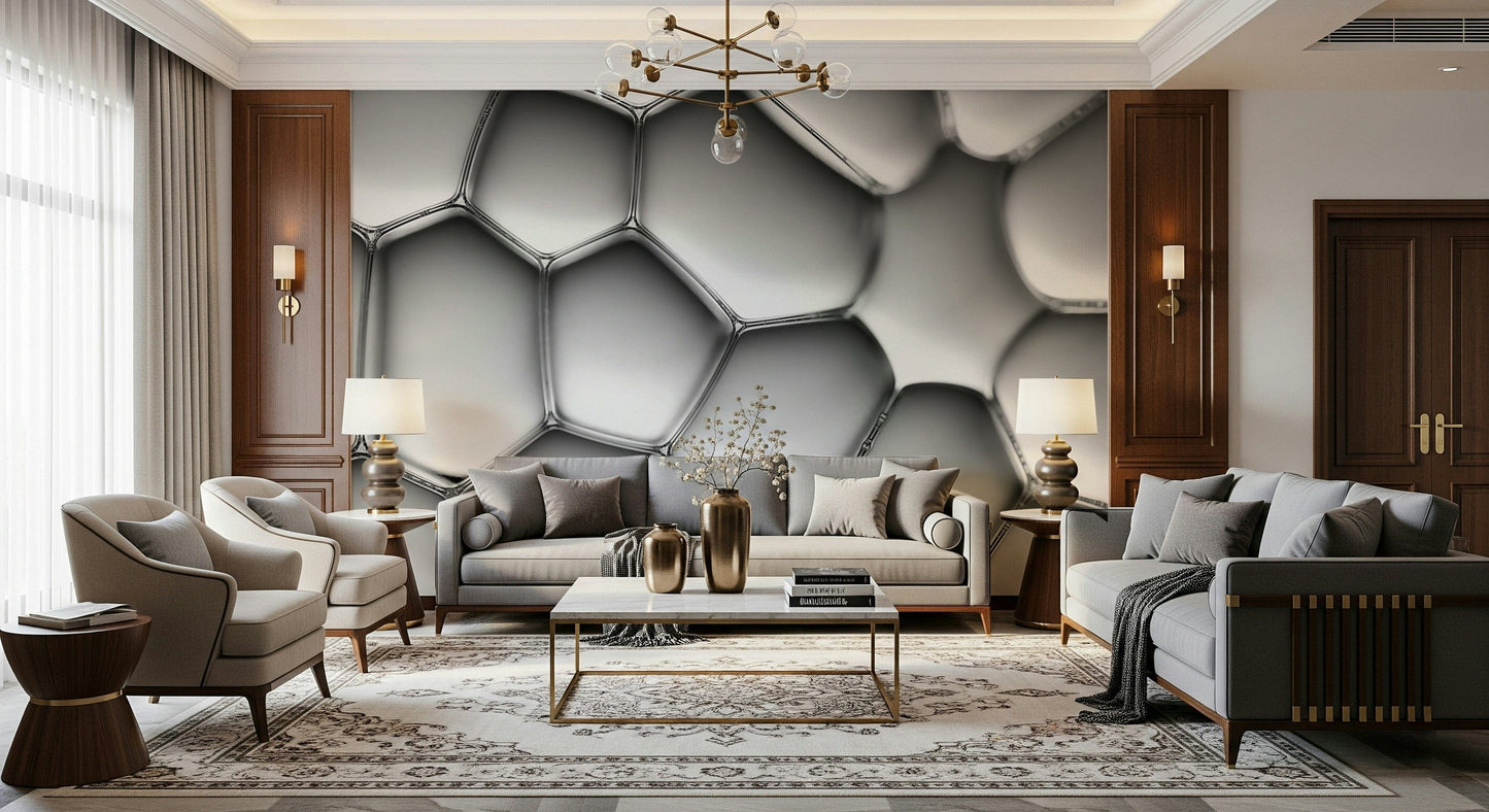 Abstract Cell Structure Wall Mural -2208983