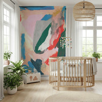 A classic abstract design wallpaper for walls.