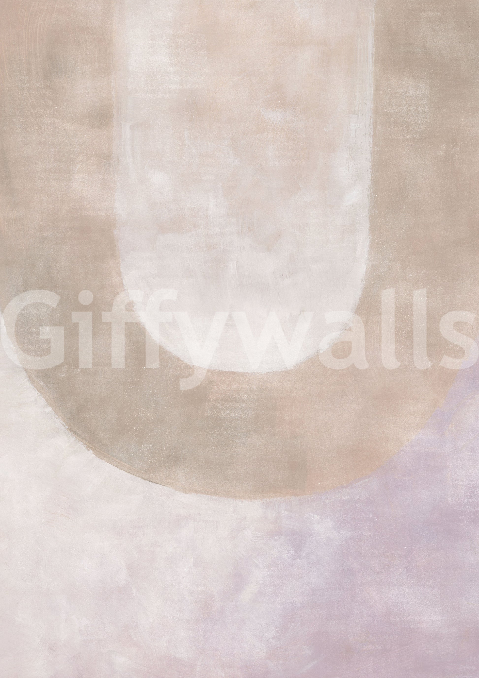 Contemporary neutral wall art print

