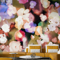 Sunset-inspired floral wall art for interiors

