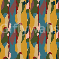 Abstract Harmony Geometry Shapes Wallpaper⁠