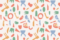 The style is a soft-focus illustration or a painterly design.

