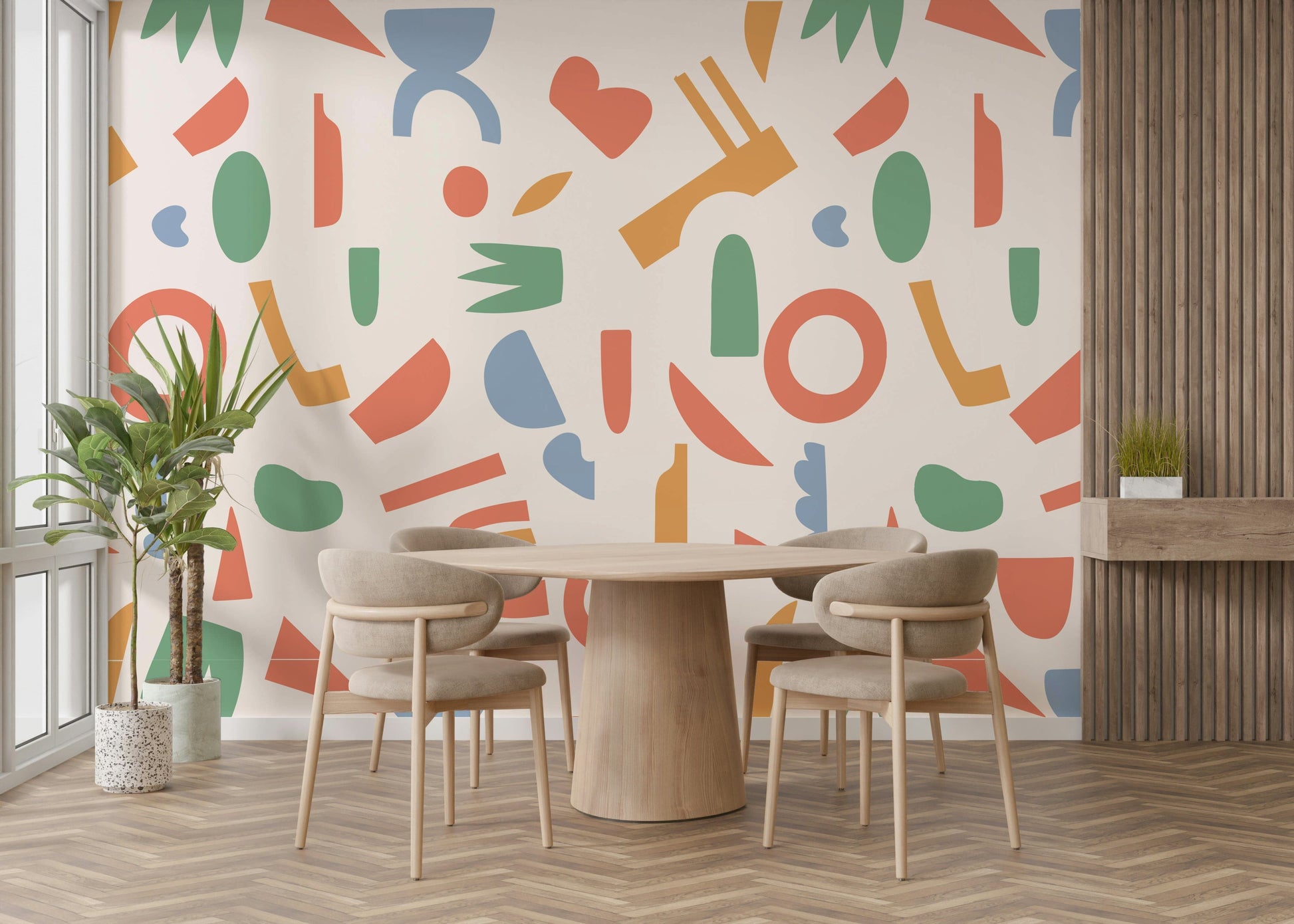 The image feels peaceful and restful.

