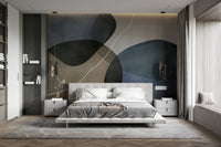 The wall art combines a nature theme with a magical feel.

