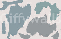 Full view of Abstract Shores wall design

