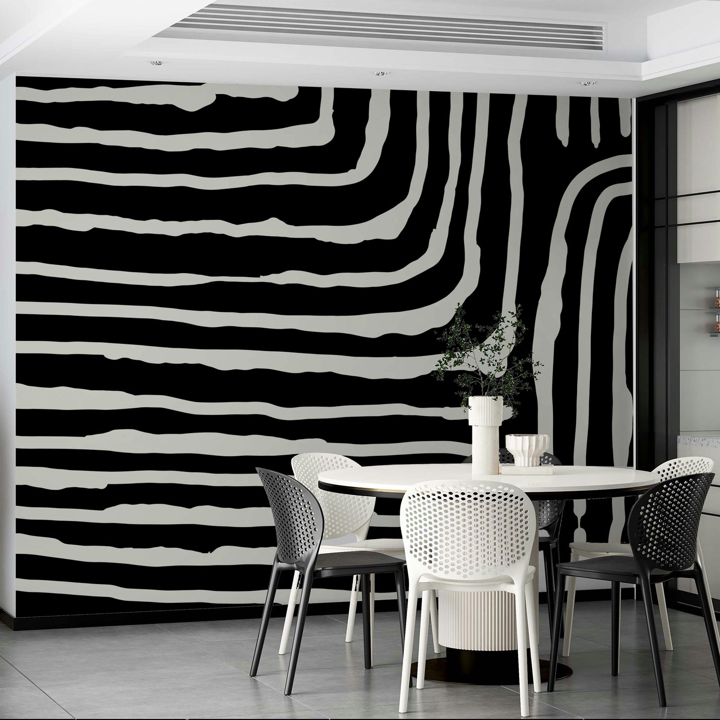 Abstract Stripe  Wall Mural